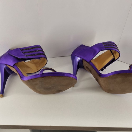 Tiffi women's purple sandals with Swarovski elements, new, size 39
