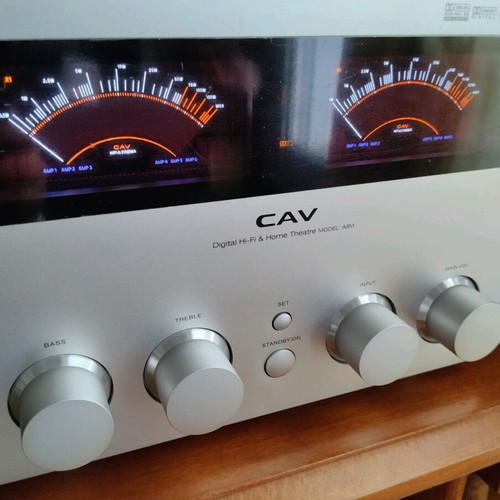 CAV A8M amplifier used, home theater 7.1
