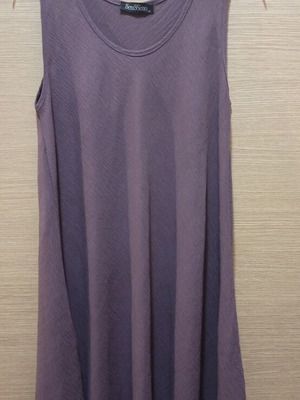 Benissimo summer dress like new, dusty purple, A-line