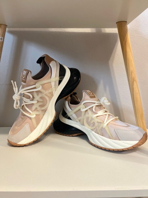 Pinko Ariel 01 γυναικεία sneakers καινούργια, nude/μπεζ