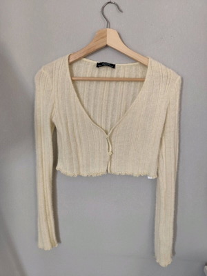 Bershka fluffy blouse new, size S