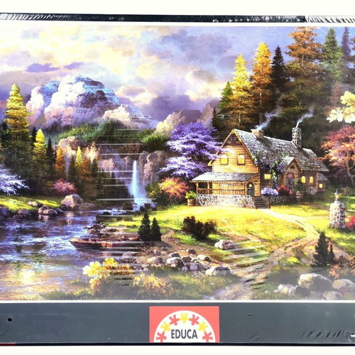Educa Jigsaw Puzzle Refugio De Montana James Lee 4000 Pieces New