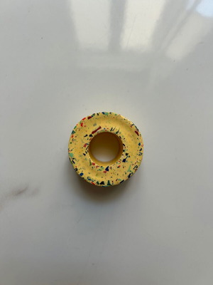 Napkin ring like new with modern mosaic design