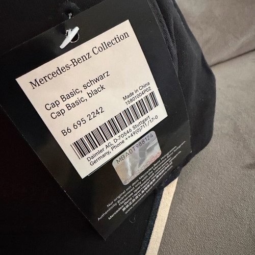 Mercedes jockey hat new with tag