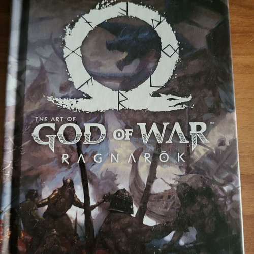 God of War Ragnarok artbook like new