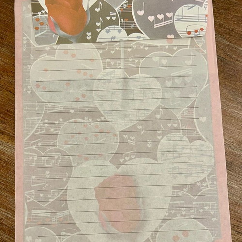 Vintage stationery set like new from the 1990s