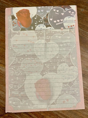 Vintage stationery set like new from the 1990s