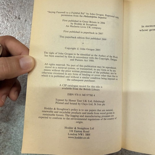 Marley & Me Movie Tie-In Edition paperback by John Grogan