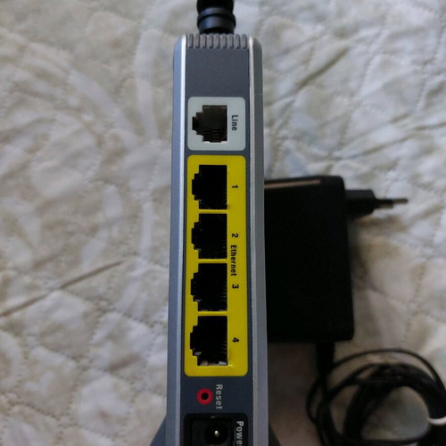 Linksys Router WAG200G used with power adapter Wireless-G ADSL Home Gateway