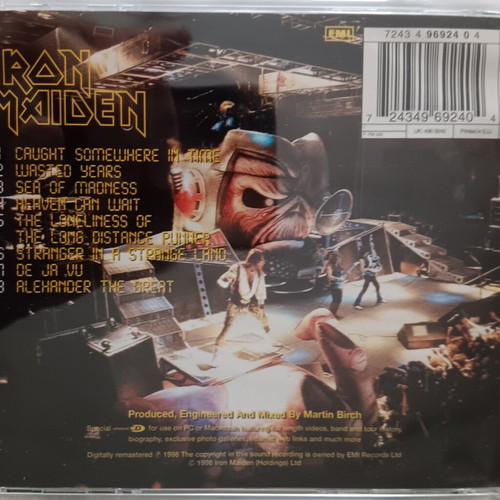 Iron Maiden Somewhere in Time enhanced CD 1998, metal