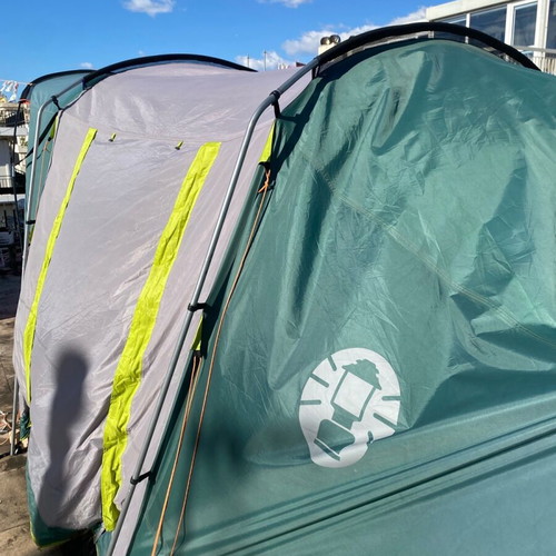 Coleman Blackout tent used