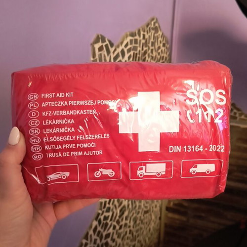 First Aid Kit DIN 13164:2002 new, sealed
