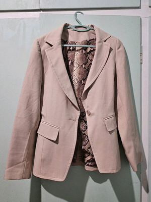 Topshop women's beige jacket like new, size S