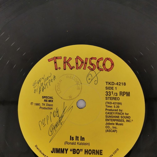 T.K. Disco Gimme Some vinyl record used