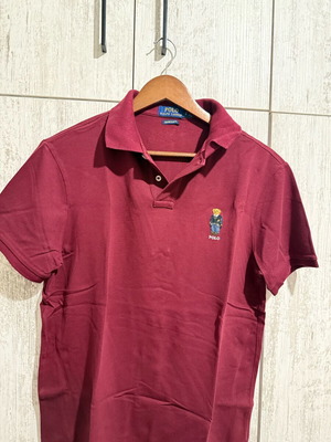 Polo Ralph Lauren Large shirt new, burgundy, Winter 25-26 collection