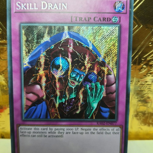 Yu-Gi-Oh! Skill Drain card like new
