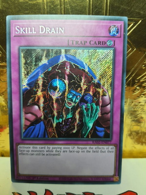 Yu-Gi-Oh! Skill Drain card like new