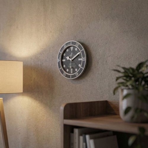 Rolex Submariner wall clock new, analog design