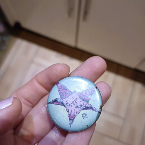 Baphomet pin used