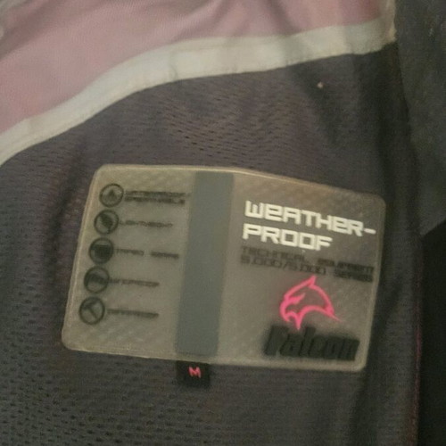 Falcon Ultimate Edition raincoat used, wind and rain resistant, 5.000/5.000 series, size M