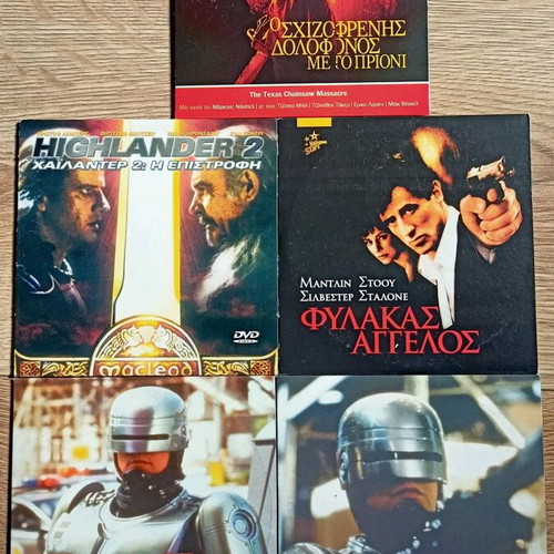 Action movie collection DVD like new, with subtitles