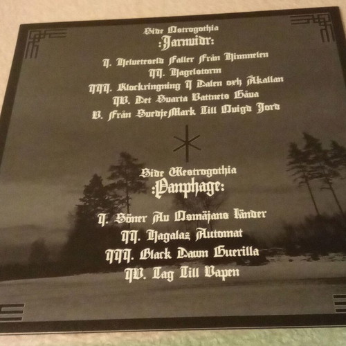 PANPHAGE / JARVINDR Gøthalandom LP new, limited red vinyl