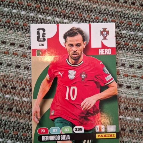 Panini Adrenalyn XL World Cup 2026 Bernardo Silva new