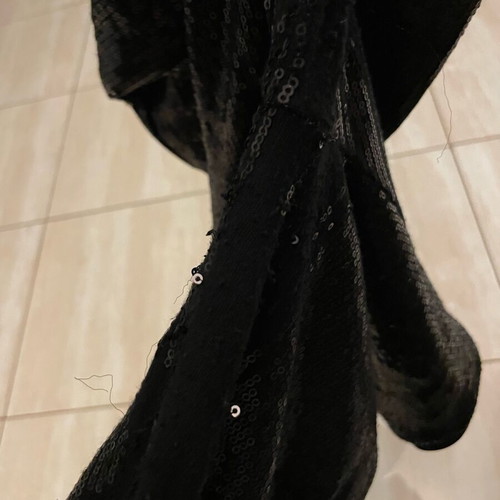 Lynne sequin leggings used with defect, black
