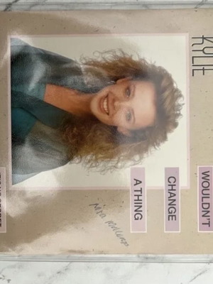 Kylie Minogue Wouldn't Change A Thing 7 inch βινύλιο μεταχειρισμένο