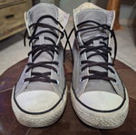 Converse All Star sneakers used, size 44.5, grey