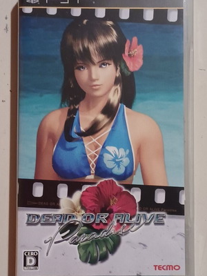 Dead or Alive Paradise PSP like new, Standard Edition, Japanese Region