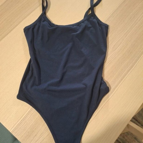 Shein blue bodysuit, size S