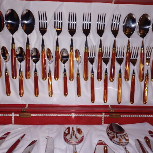 Cutlery set new in bag 18/10 stainless steel