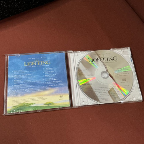 Lion King official CD soundtrack used, pop