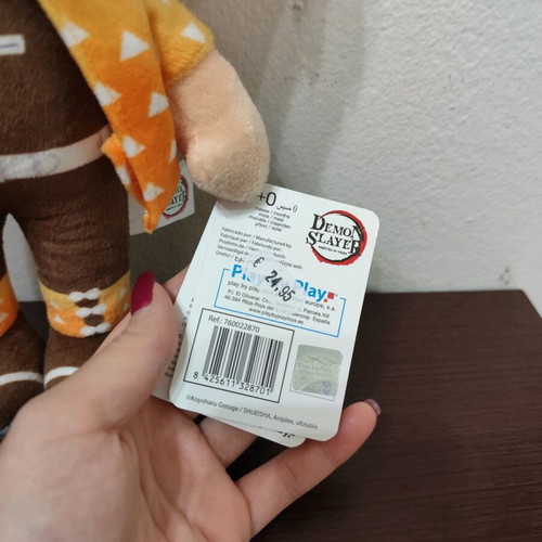 Demon Slayer: Kimetsu no Yaiba Zenitsu plush figure 27 cm new