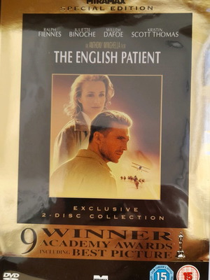The English Patient DVD used, 2-disc special edition, English subtitles
