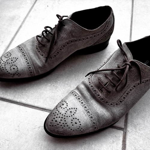 Dolce Gabbana men's shoes size 41 gray like new