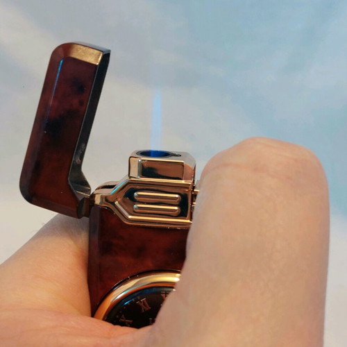 Gas Lighter with Clock New