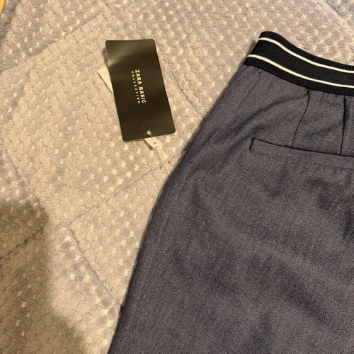 Zara Basic Collection Pants Size M, Grey, New