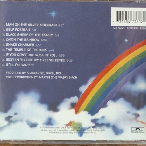 Ritchie Blackmore's Rainbow CD like new, rock