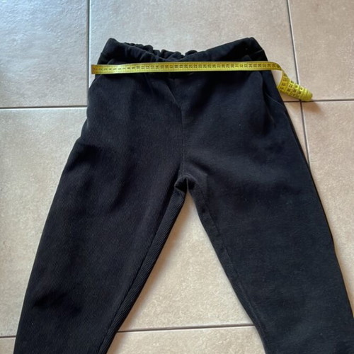 Women's set black corduroy sweatpants and hoodie like new