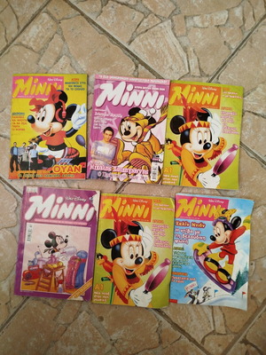 Τεύχη MINNI μεταχειρισμένα, πακέτο 6