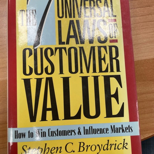 The 7 Laws of Customer Value book like new