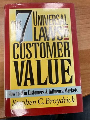 The 7 Laws of Customer Value book like new