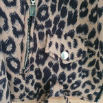Bikerstyle leopard jacket new, size M/L