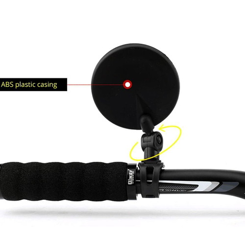 Bicycle rearview mirror new, 360-degree rotation