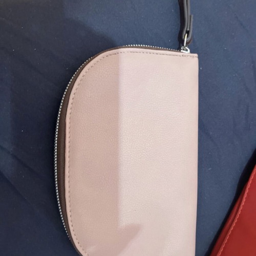 Nine West wallet used, beige and pink