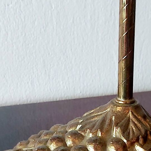 Φωτιστικό επιτραπέζιο-γραφείου παλαιό από μασίφ μπρούτζο σαν καινούργιο