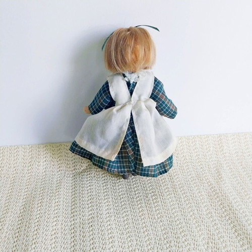 Vintage Small French Doll with Ceramic Body like new