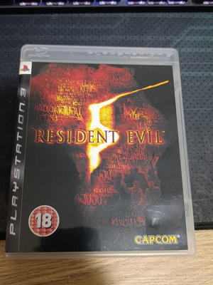 Resident Evil 5 PS3 game used, complete in good condition